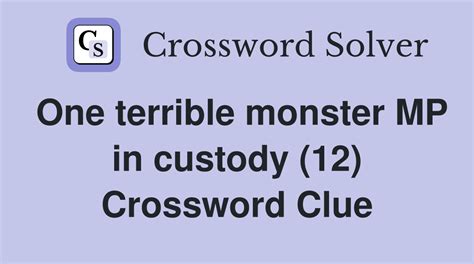 Type of monster Crossword Clue: 1 Answer with 4 Letters